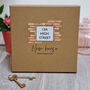 New Home Gift Personalised Memory Box, thumbnail 1 of 4