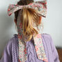 Liberty Personalised Oversized Hair Bow Clip, 50 Prints, thumbnail 2 of 11
