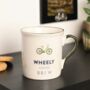 Wheely Good Brew Cycling Mug, thumbnail 1 of 2