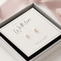 Pearl And Sterling Silver Stud Earrings, thumbnail 5 of 10