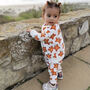 Fox Cotton Sweatshirt And Jogger Unisex Outfit Set, thumbnail 1 of 5