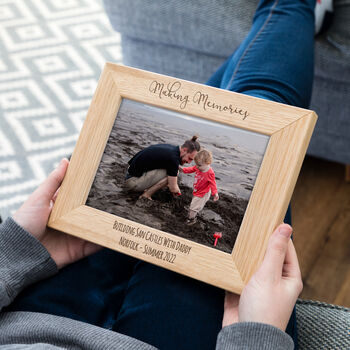 Personalised Making Memories Photo Frame, 7 of 8