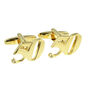 Gold Plated 50 Cufflinks, thumbnail 1 of 2