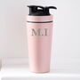 Personalised Initials Protein Shaker Bottle, thumbnail 5 of 8