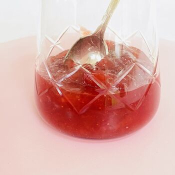 Antique Crystal Cut Glass Lidded Jam / Preserve Pot ~ Eight, 10 of 10