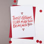 Being With You Valentines Day Card, thumbnail 2 of 2