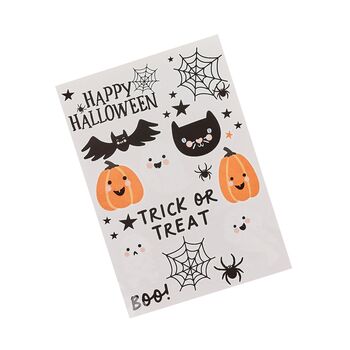 Two Halloween Character Temporary Tattoo Sheets, 2 of 2