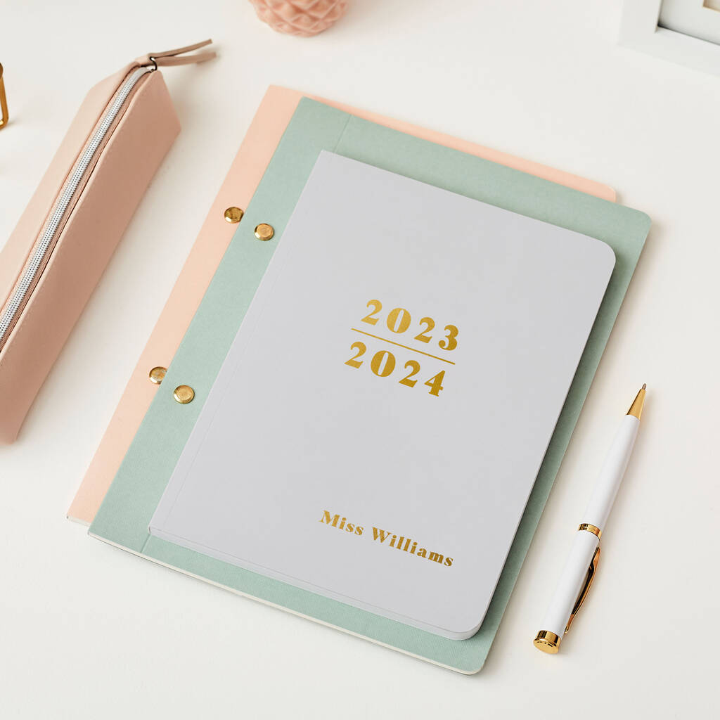 Personalised Prime 2023/24 Mid Year Diary, 1 of 9