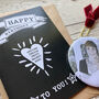Personalised Happy Birthday Photo Magnet Card, thumbnail 2 of 4