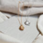 Gaia 18ct Gold Vermeil Oyster Shell And Pearl Necklace, thumbnail 9 of 9
