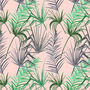 Inside Out Lampshade Tropical Leaf, thumbnail 4 of 7