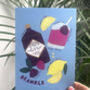 Gin Bramble Cocktail Art Print, thumbnail 4 of 4