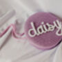 Personalised Straw Bag For Girls And Toddlers, thumbnail 5 of 8