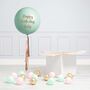 Personalised Pastel Chrome Inflated Orb Balloon, thumbnail 1 of 2