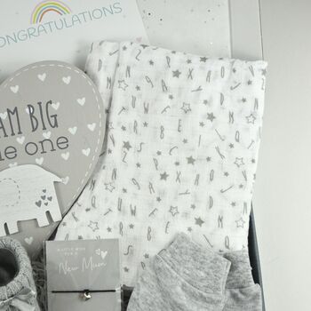 Dream Big Little One New Baby Letterbox Gift Set, 3 of 7