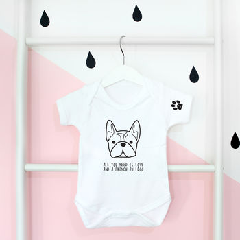 Personalised Dog Babygrow Or Top, 11 of 12