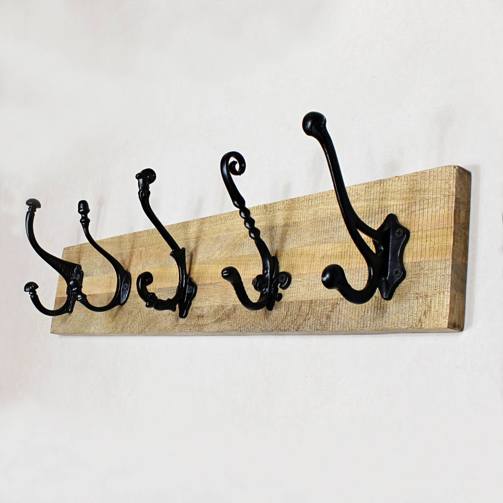 Wood Coat Hooks