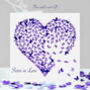 Sister In Law Birthday Purple Butterfly Heart Card, thumbnail 1 of 12