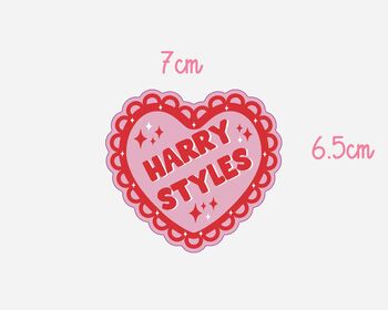 Harry Heart Sticker, 2 of 2