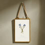 Personalised In Memory Forget Me Not Pressed Flower Frame Sympathy Gift, thumbnail 1 of 4
