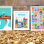 Seaside Alphabet And Counting Poster, thumbnail 2 of 4