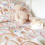Rainbow Nursery Bedding Set Cot Bed Linen, thumbnail 1 of 4