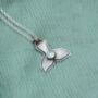 Kaikoura Whale Tail Moonstone Pendant, thumbnail 3 of 10