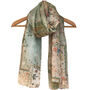 Large 'Chelsea' Pure Silk Scarf, thumbnail 1 of 4