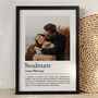 Personalised Soulmate Print, Gift For Couple, thumbnail 3 of 6