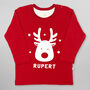 Personalised Kids Christmas T Shirt, thumbnail 2 of 8