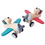 Little Tribe Set Of Two Wooden Aeroplanes | Age One+, thumbnail 3 of 12
