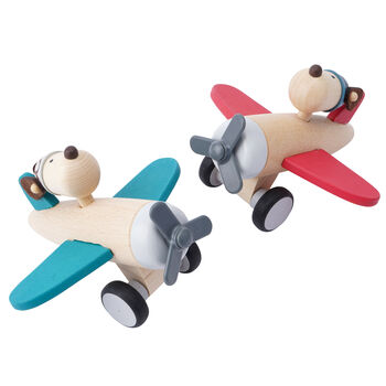 Little Tribe Set Of Two Wooden Aeroplanes | Age One+, 3 of 12