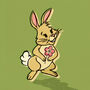 Easter Card ‘Hunny Bunny’, thumbnail 2 of 4