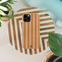 Orange Stripes Eco Phone Case, thumbnail 5 of 6