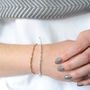 Morse Code 'Brave And Beautiful' Bracelet, thumbnail 10 of 10