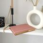 Luxury Notebook / Journal Bubblegum Pink Cotton Cloth, thumbnail 3 of 8
