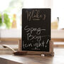 Personalised Family Kitchen Chalkboard, thumbnail 1 of 1