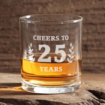 Personalised Retirement Engraved Tumbler Glass, 7 of 8