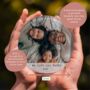 Father's Day Photo And Message Glass Coaster, thumbnail 2 of 2