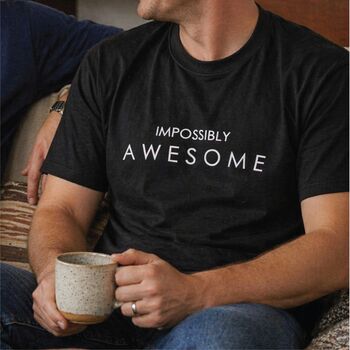 Men's Impossibly Brilliant T Shirt, 2 of 12