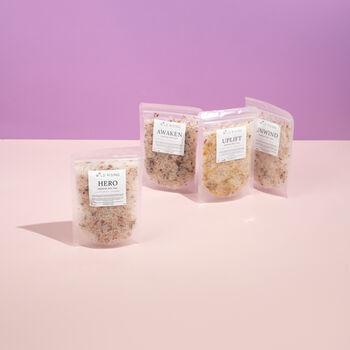 Pink Himalayan Rose Lavender Jasmine Bath Salts, 3 of 3