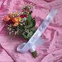 Personalised Handwriting Wedding Bouquet Ribbon, thumbnail 1 of 7