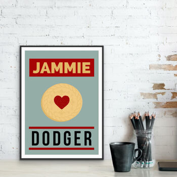 Jammie Dodger Kitchen Print, 3 of 3