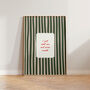 I Just Need You And Sunsets Striped Wall Print, thumbnail 2 of 8