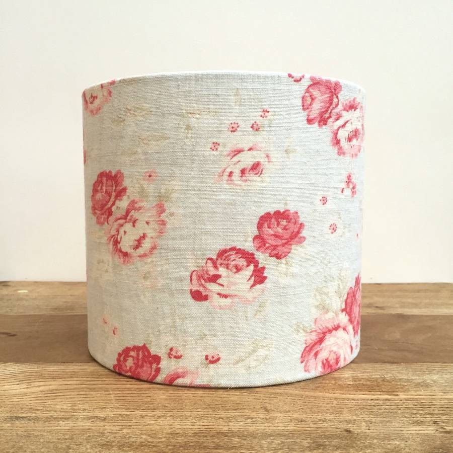 Handmade Charlotte Linen Lampshade By Lolly & Boo