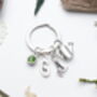 Personalised Gardening Keyring Garden Lover Present, thumbnail 5 of 9