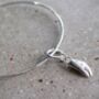 Sterling Silver Crab Claw Bangle, thumbnail 4 of 6