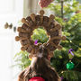 Personalised Refillable Dog Biscuit Wreath, thumbnail 3 of 4