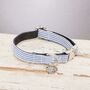 Chichester Blue And White Striped Collar And Lead Set, thumbnail 4 of 11