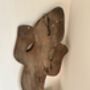 Huge 1m Hand Painted Wooden Gecko Wall Art Stone Inlay, thumbnail 8 of 8